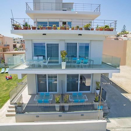 Sonja Beachfront Apartments Kato Daratso Extérieur photo