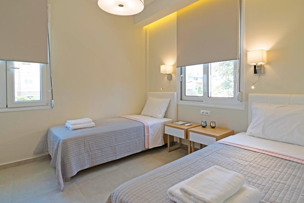Sonja Beachfront Apartments Kato Daratso Extérieur photo