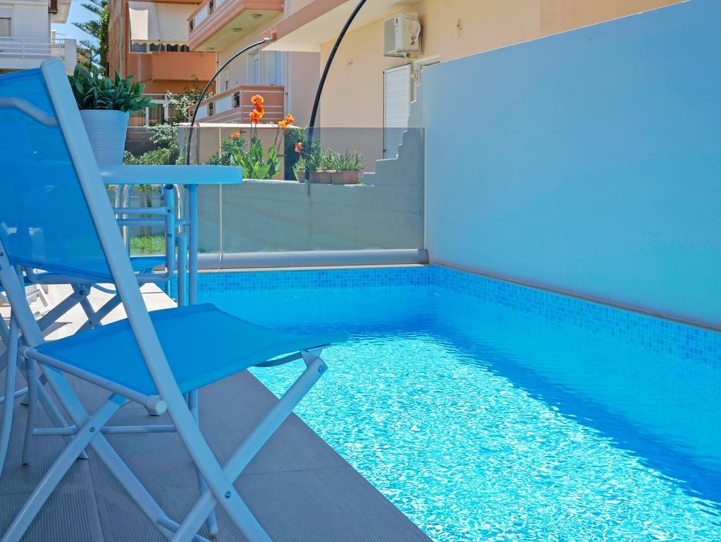 Sonja Beachfront Apartments Kato Daratso Extérieur photo