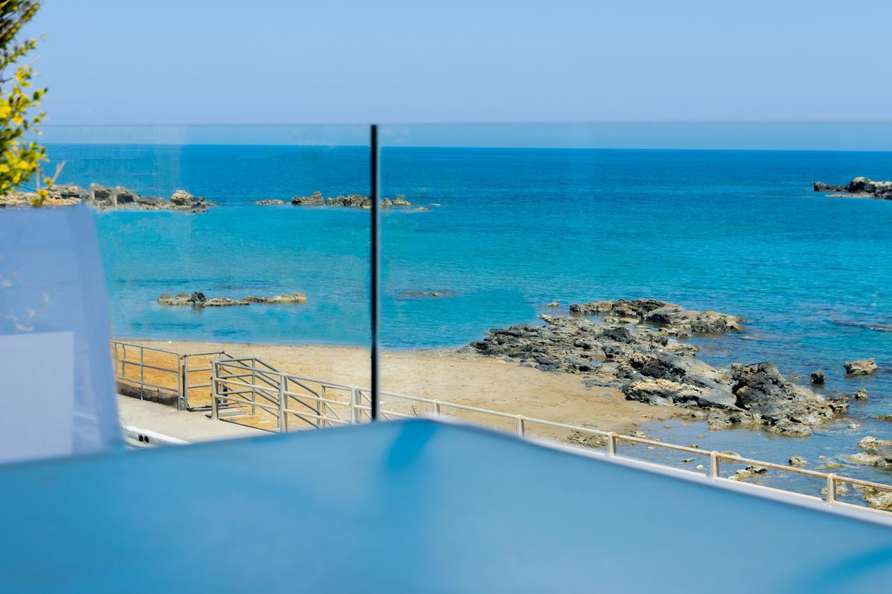 Sonja Beachfront Apartments Kato Daratso Extérieur photo